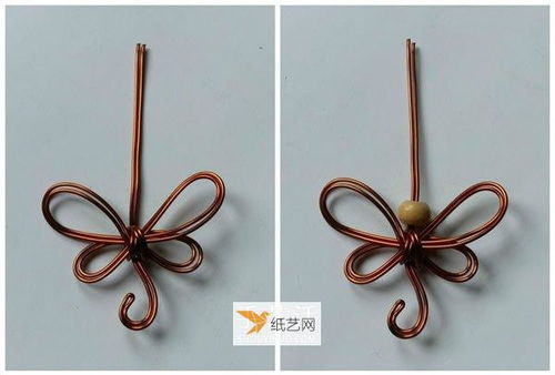 指尖灵动 金属丝蜻蜓小饰品的制作与纺织品遮篷下的艺术生活